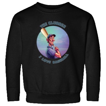 Discover The Clubber, With His Baseball Bat Sweatshirts