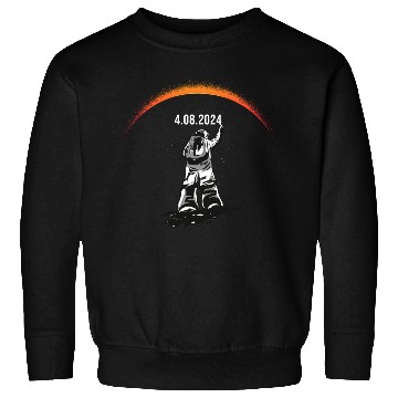 Discover Total Solar Eclipse 2024 - America Totality Sweatshirts