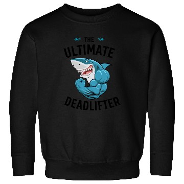 Discover The Ultimate Deadlifter Sweatshirts, Shark Gym Lover Sweatshirts