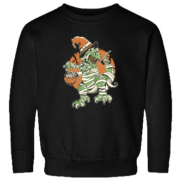 Discover Halloween t-rex mummy Sweatshirts