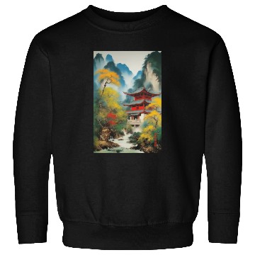Discover Sailing Ship at Sunset Sweatshirts