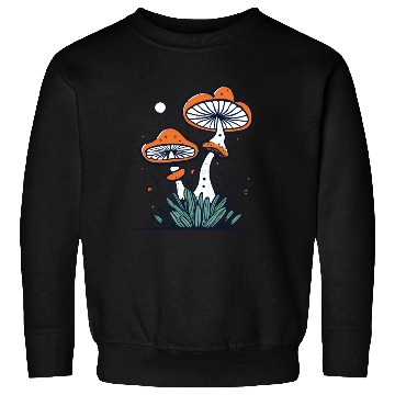 Discover mushroom with Vintage Frog in Fall Woods Sweatshirts