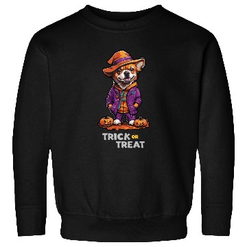 Discover Trick or Treat - Detactive Dog Halloween . Sweatshirts