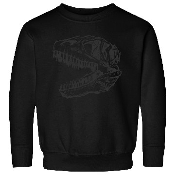 Discover Carcharodontosaurus skull Sweatshirts