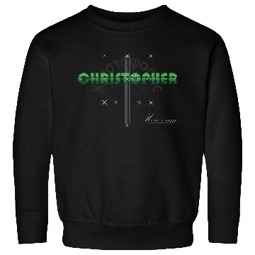 Discover Christopher green design - Greek Origin & bitcoin Sweatshirts