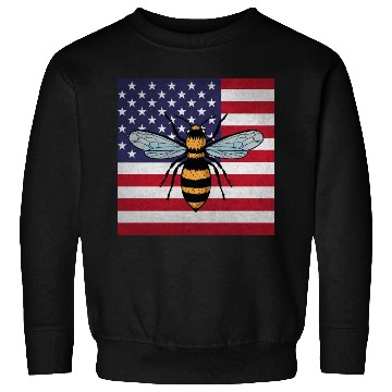 Discover Beekeeper Beekeeping Us Flag Sweatshirts