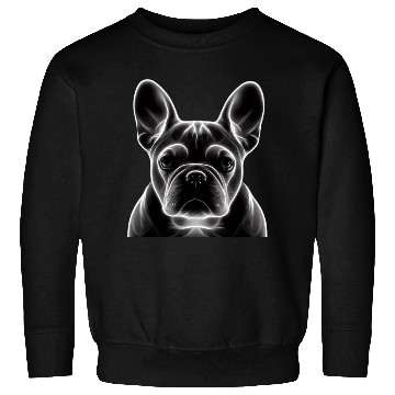 Discover Frenchie Neon Art Sweatshirts