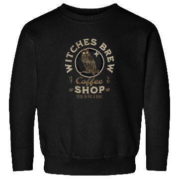 Discover Witches Brew Coffee Shop Sweatshirts