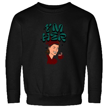 Discover Im Her! Christmas/ Mrs. Claus design Sweatshirts