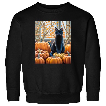 Discover Black Cat Sweatshirts