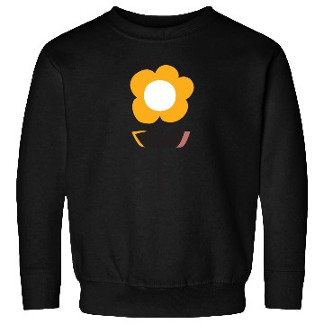 Discover Retro Flower Yellow Sweatshirts