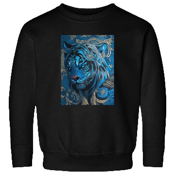 Discover Blue Tiger Sweatshirts