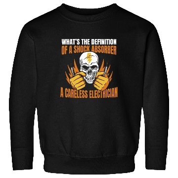 Discover Electrician Funny Construction Electrician Sweatshirts