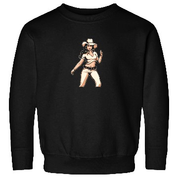 Discover Line Dance Line Dancing Cowgirl Sweatshirts