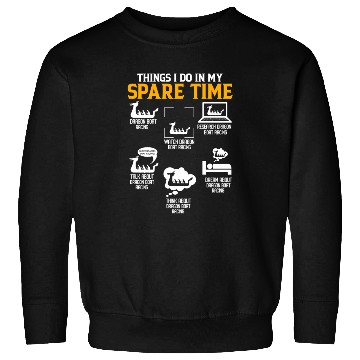 Discover Funny Spare Time Dragon Boat Racing Paddle Sweatshirts