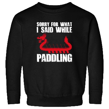 Discover Funny Dragon Boat Racing Paddle Sweatshirts