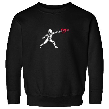 Discover Fencing Fencer Heart Sweatshirts