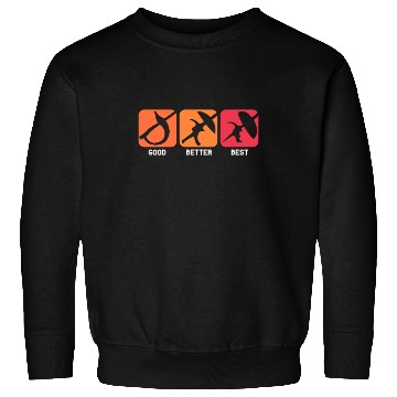 Discover Fencing Swords Good Better Best Sweatshirts