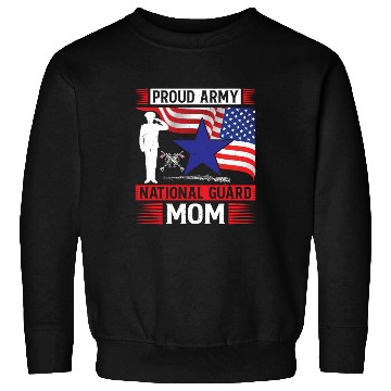 Discover Proud Army National Guard Mom Sweatshirts