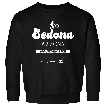 Discover Sedona Arizonna Mountain Biking Sweatshirts
