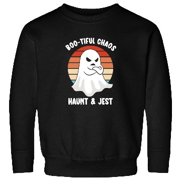 Discover Ghost Hunter Funny Ghost Angry Ghost Halloween Sweatshirts