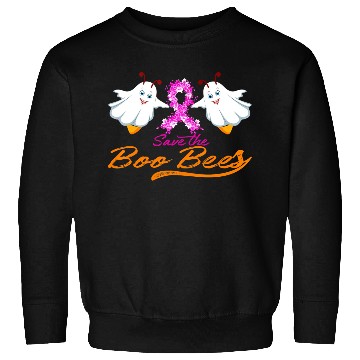 Discover Fun Boobs Save The Boo Bees Breast Cancer Sweatshirts