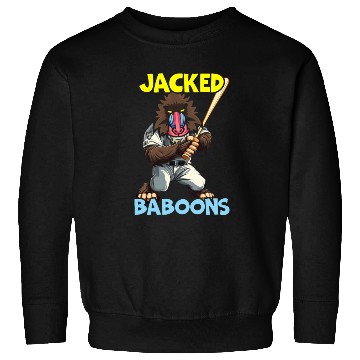 Discover Baboon Monkey Lover Wildlife Animal Zookeeper Sweatshirts