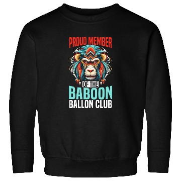 Discover Baboon Monkey Lover Wildlife Animal Zookeeper Sweatshirts