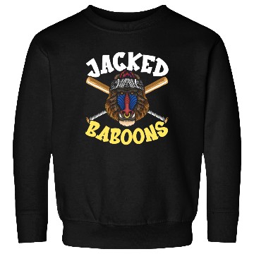 Discover Baboon Monkey Lover Wildlife Animal Zookeeper Sweatshirts