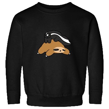 Discover Sloth and Skunk Sweatshirts