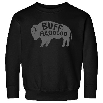 Discover Distressed Buffalo Buffaloooooo American Bison Sweatshirts
