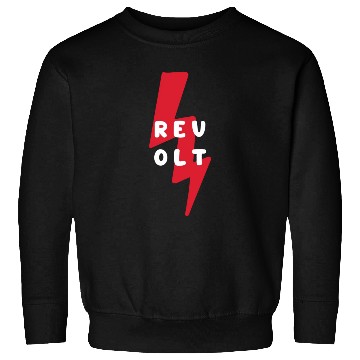 Discover Revolt Lightning Bolt Revolutionary Sweatshirts