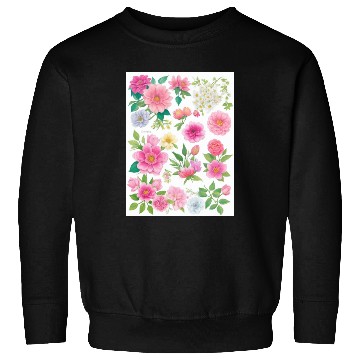 Discover Lavender and Lilac Spring Flowers Sweatshirts