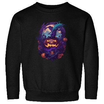Discover Scary Halloween Pumpkin Sweatshirts