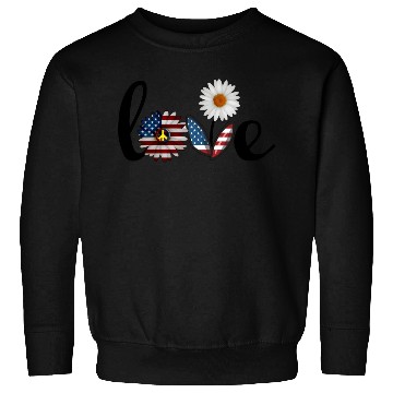 Discover Love daisy solid Sweatshirts