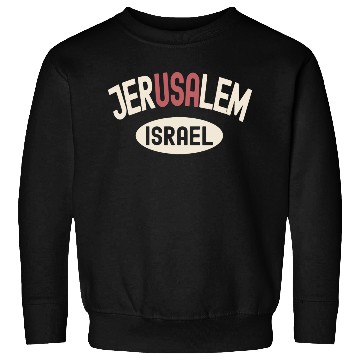 Discover Usa Jerusalem Israel Sweatshirts
