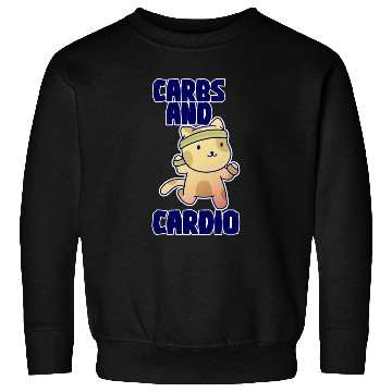 Discover Carbs And Cardio 2 Sweatshirts