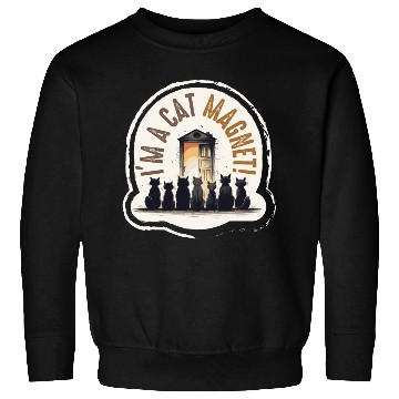 Discover Cat magnet Sweatshirts
