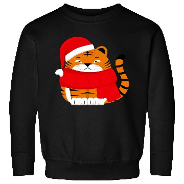 Discover Cute Winter Tiger Cub Sweatshirts