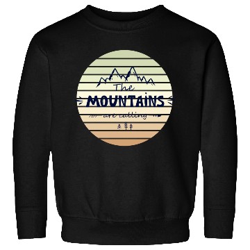 Discover Mountains | Hiking | Nature | Adventure Sweatshirts