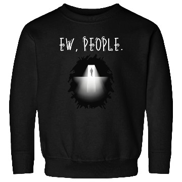 Discover Ew People Scary Backlit Silhoutte Sweatshirts