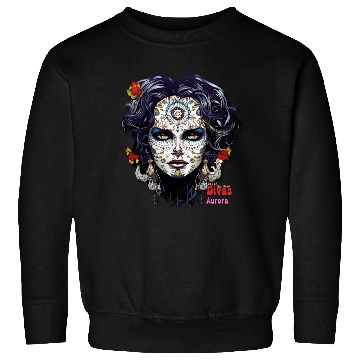 Discover Day of the Dead Divas - Aurora Sweatshirts