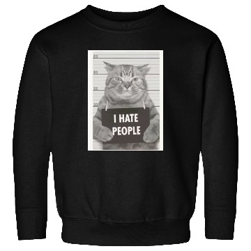 Discover I hate people cat Sweatshirts