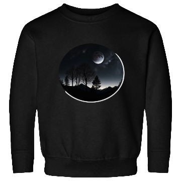 Discover Exquisite painting expressing nature in the dark Sweatshirts