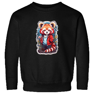 Discover Red Panda Kawaii Sweatshirts