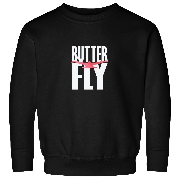 Discover Butterfly Swimming Sweatshirts