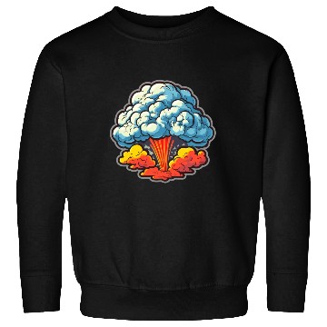 Discover Explosion Fireworks Pyrotechnics Sweatshirts