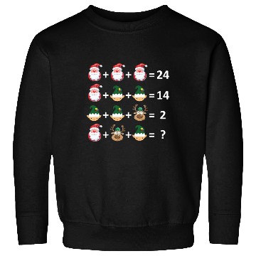 Discover Math Teacher Christmas Sweatshirts Order of Operations