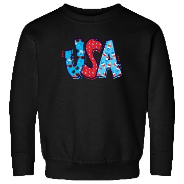 Discover USA With Patterns America State Country Sweatshirts