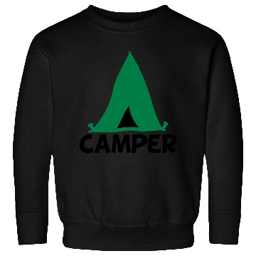 Discover Camper tent green Sweatshirts
